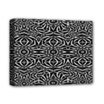 Black and White Tribal Pattern Deluxe Canvas 14  x 11 