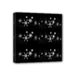 Black elegant  Xmas design Mini Canvas 4  x 4 