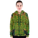Magical Forest Of Freedom And Hope Women s Zipper Hoodie