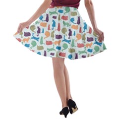 A-line Skater Skirt 