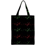 Decorative Xmas snowflakes Zipper Classic Tote Bag