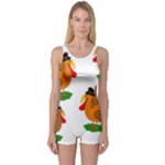 Thanksgiving turkeys One Piece Boyleg Swimsuit