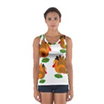 Thanksgiving turkeys Women s Sport Tank Top 