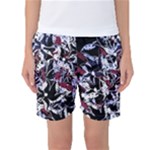 Decorative abstract floral desing Women s Basketball Shorts