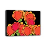 Orange tulips Mini Canvas 7  x 5 