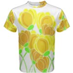 Yellow flowers Men s Cotton Tee