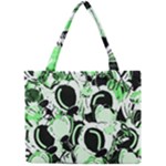 Green abstract garden Mini Tote Bag