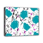 Cyan roses Canvas 10  x 8 