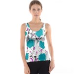 Cyan roses Tank Top