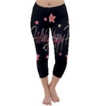 Happy Holidays 3 Capri Winter Leggings 