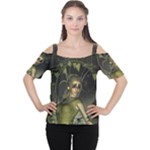 Wonderful Fairy Women s Cutout Shoulder Tee