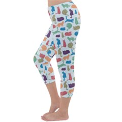 Capri Winter Leggings Back Capri Winter Leggings Back