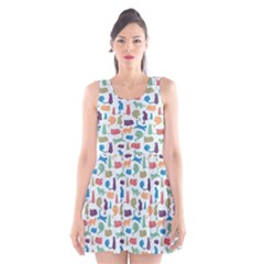 Scoop Neck Skater Dress 