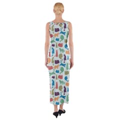 Fitted Maxi Dress 