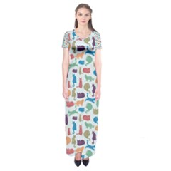 Short Sleeve Maxi Dress 
