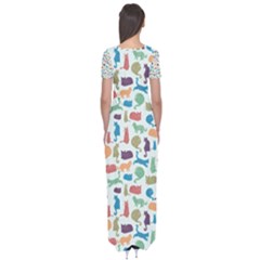 Short Sleeve Maxi Dress 