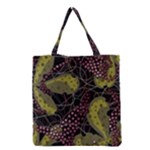 Abstract garden Grocery Tote Bag