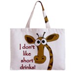 Giraffe joke Zipper Mini Tote Bag