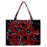 Red fantasy 2 Medium Zipper Tote Bag