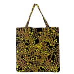Yellow emotions Grocery Tote Bag