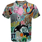 Alphabet Patterns Men s Cotton Tee