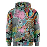 Alphabet Patterns Men s Pullover Hoodie