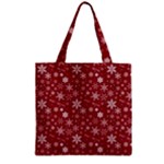 Christmas Day Zipper Grocery Tote Bag