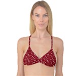 Christmas Day Reversible Tri Bikini Top