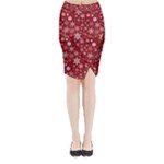 Christmas Day Midi Wrap Pencil Skirt