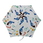 Guns Illustrations Mini Folding Umbrellas