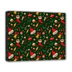 Hat Merry Christmast Deluxe Canvas 20  x 16  