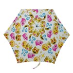 King Cat Smile Water Love Christmast Mini Folding Umbrellas
