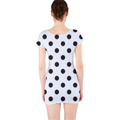 Short Sleeve Bodycon Dress Back