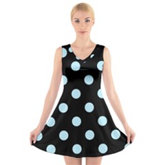 V-Neck Sleeveless Dress 