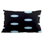 Polka Dots - Light Blue on Black Samsung Galaxy Note 4 Case (Black)