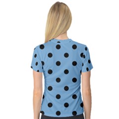 V-Neck Sport Mesh T-Shirt 