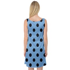 Sleeveless Satin Nightdress Back