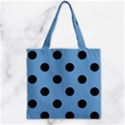 Zipper Grocery Tote Bag 