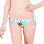 Santa Claus Reindeer Christmas Bikini Bottom