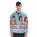 Santa Claus Reindeer Christmas Wind Breaker (Men)