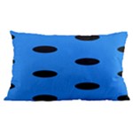 Polka Dots - Black on Dodger Blue Samsung Galaxy Note 4 Case (Black)