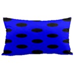 Polka Dots - Black on Blue Samsung Note 4 Hardshell Back Case