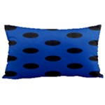 Polka Dots - Black on Cobalt Blue Samsung Note 4 Hardshell Back Case