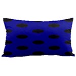 Polka Dots - Black on Dark Blue Samsung Note 4 Hardshell Back Case