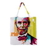 Abraham Lincoln Grocery Tote Bag