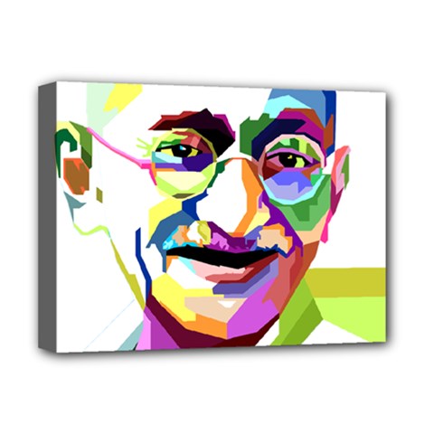 Ghandi Deluxe Canvas 16  x 12   from ArtsNow.com