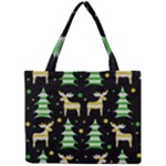 Decorative Xmas reindeer pattern Mini Tote Bag