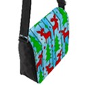 Flap Closure Messenger Bag (S) 