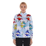 Cute colorful birds  Winterwear