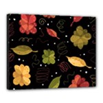 Autumn flowers  Canvas 20  x 16 